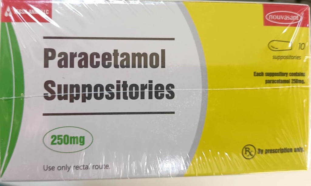 Парацетамол лаа 250мг №10 - Тэгш анар