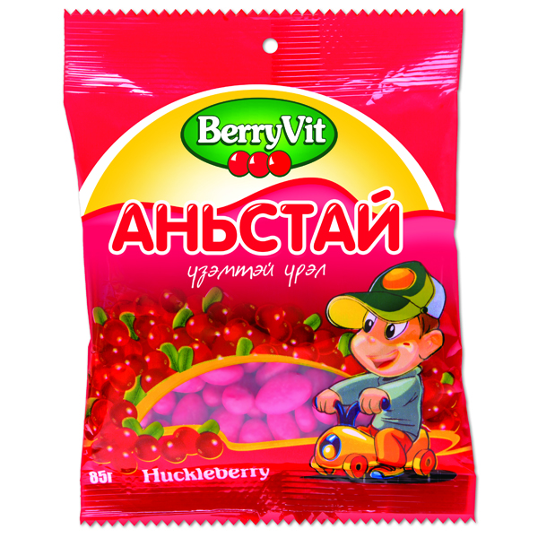 BerryVit - Аньстай үзэмтэй үрэл 60гр