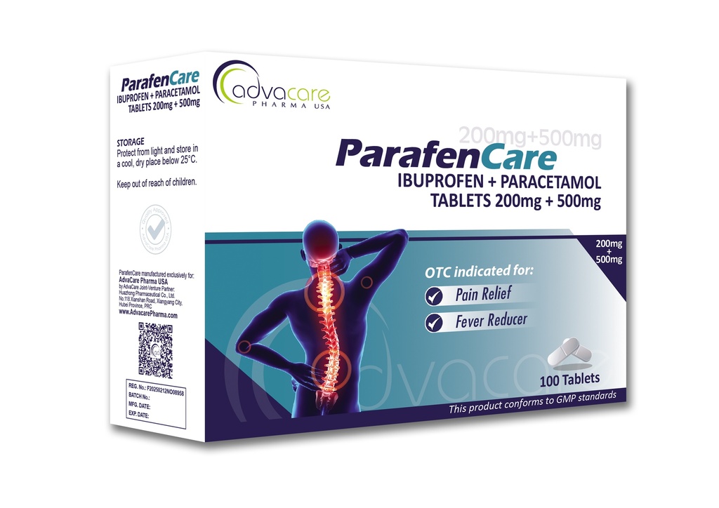 ПарафенКейр 500мг+200мг №100 - DSEABI