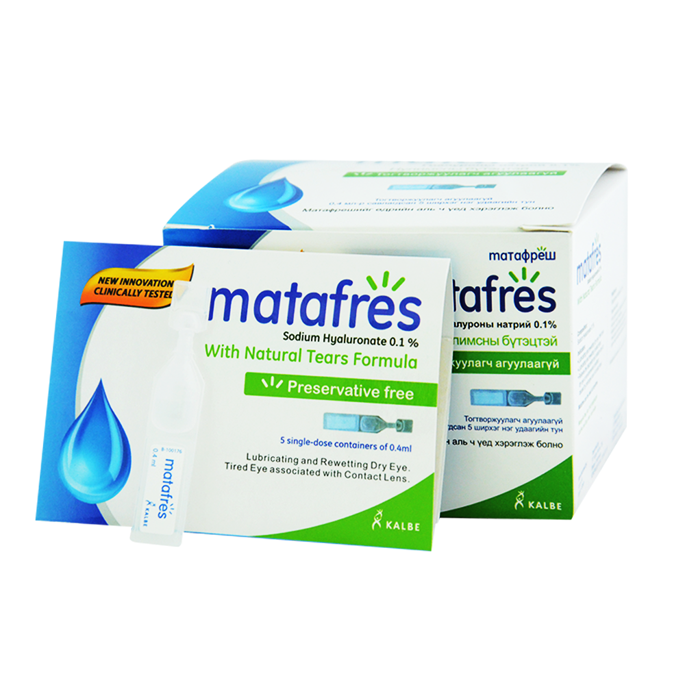 Матафреш 0.1% - 0.4мл №5 - нүдний нулимс