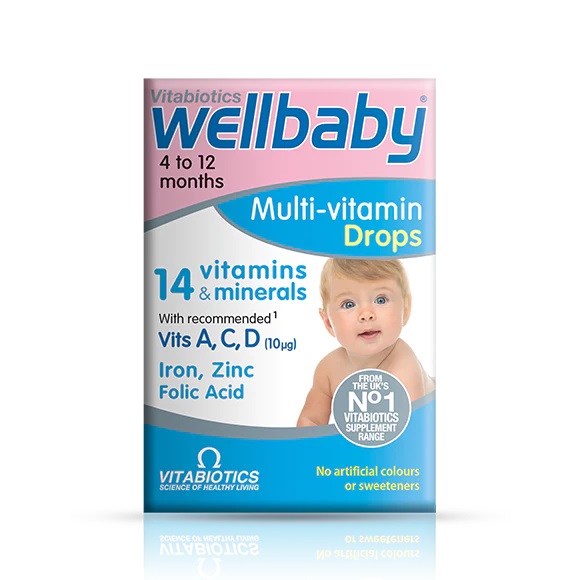 Wellbaby multivitamin drops 30ml