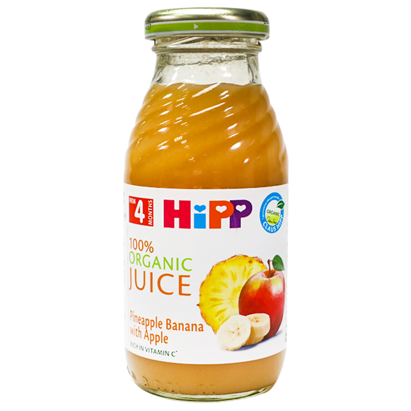 Жүүс 200 гр Hipp Pineapple banana