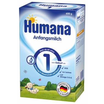 Humana Хүүхдийн сүү 600гр хайрцаг