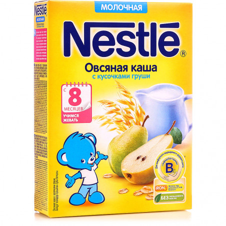 Каш - NESTLE №8 Milk Pear 9x250g