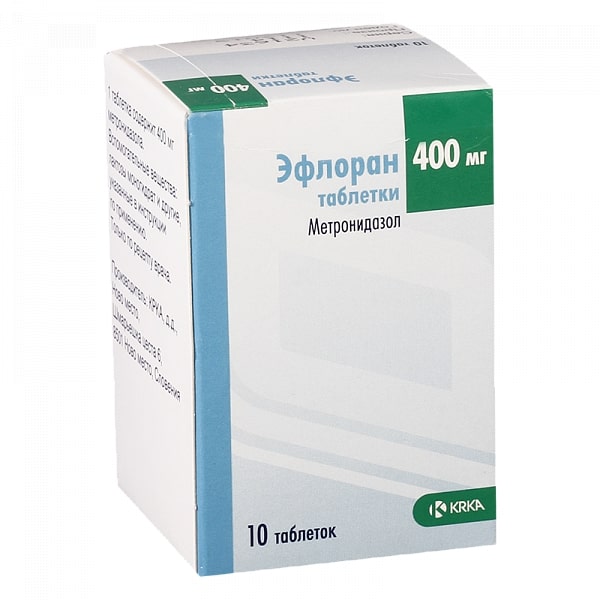 Эфлоран 400мг №10 шахмал