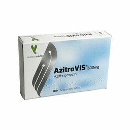 [0800456] Азитровис 500мг №3 - капсул - PharmaVision