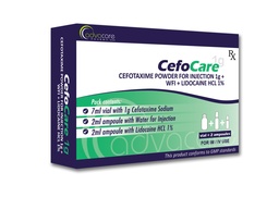 [0200005] ЦефоКейр (Цефотаксим+Лидокаин) 1г, 2мл №1 - DSEABI