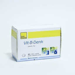 [0100213] Витамин В денк 100мг+200мг №100 шахмал