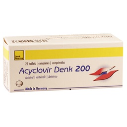 [0100223] Ацикловир-денк 200мг №25 шахмал