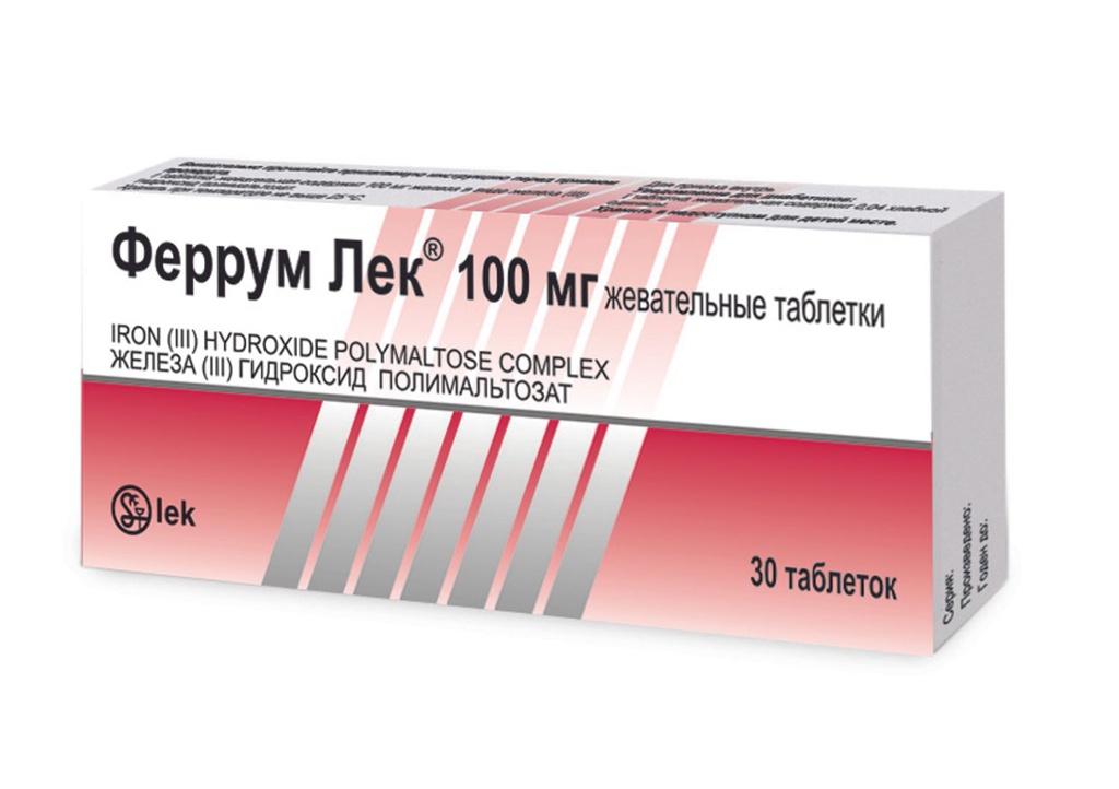 Феррум лек 100мг №30 шахмал | emhurgelt.mn