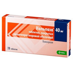 [0100559] Нольпаза 40мг №28 - шахмал